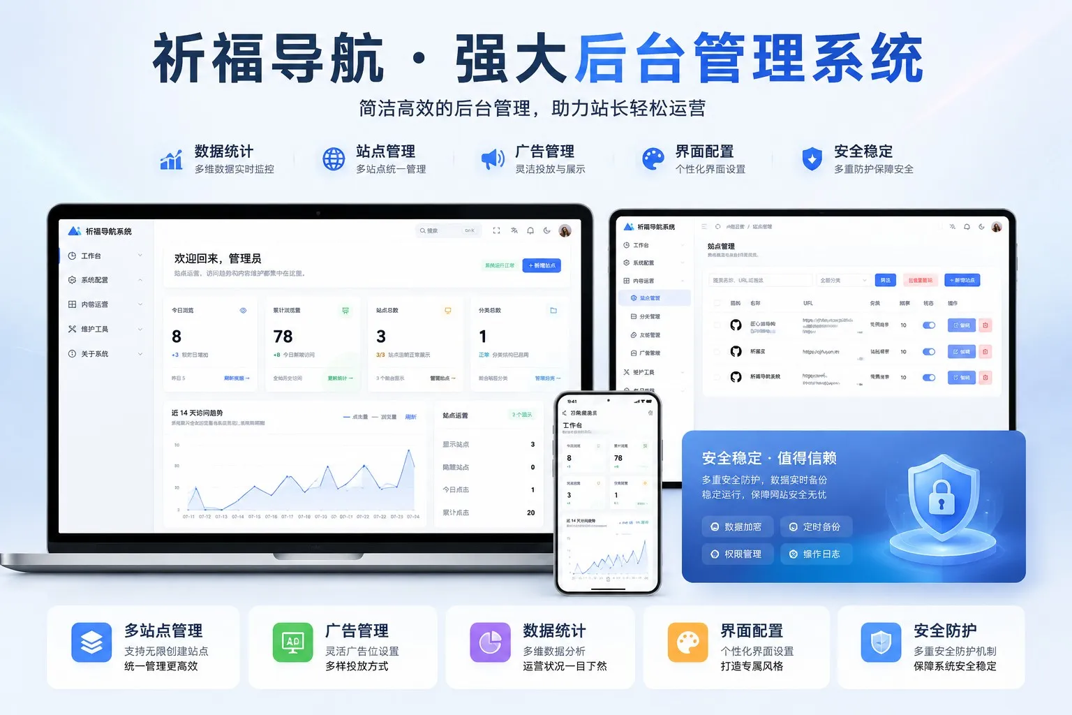 祈福导航系统V1.7-茉莉小栈